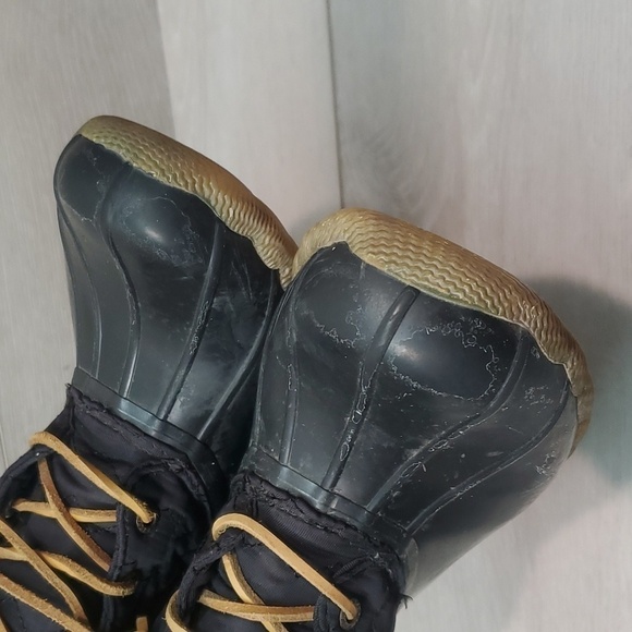 Sperry Womens Saltwater Duck Rubber Waterproof Outdoor Boots shoes sz 6 - Picture 4 of 12